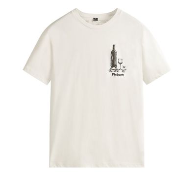 Picture T-Shirt D&S Winerider a natural white - Größe: S