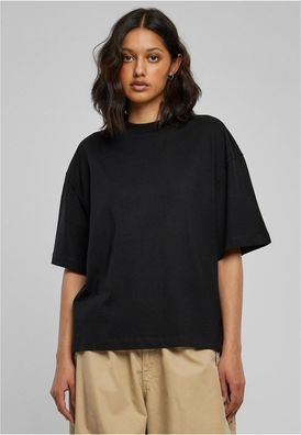 Urban Classics Damen T-Shirt Ladies Organic Heavy Slit Tee