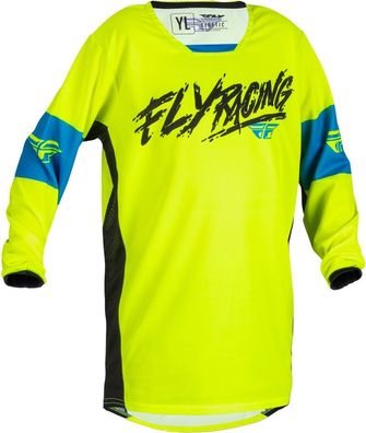 Fly Racing Kinder Offroad Shirt MX-Jersey Kinetic Youth 70202