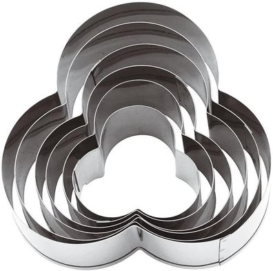 Sambonet Pasticceria Edelstahl Rostfrei Formen Trio P0002-P00005-47307-10