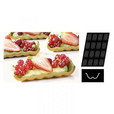 Sambonet Pasticceria Flexipan Form 60x40 16 Wellenkuchen P0002-P00790-47740-95