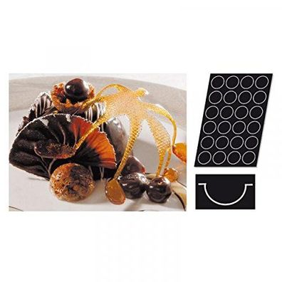 Sambonet Pasticceria Flexipan Form 60x40 24 Halbkugeln P0002-P00790-47740-38
