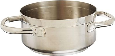 Sambonet Serie 1100 Edelstahl satiniert Bratentopf 16 cm P0022-P00006-11109-16