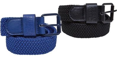 Urban Classics Kinder Gürtel Elastic Belt Set Kids