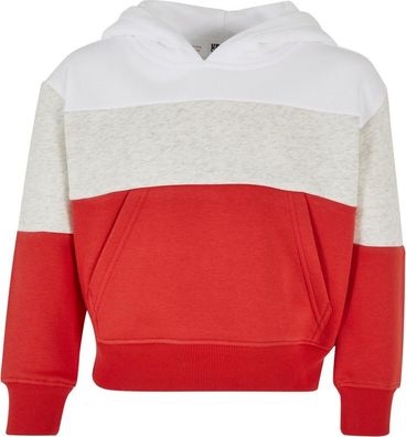Urban Classics Mädchen Girls Oversized 3-Tone Hoody