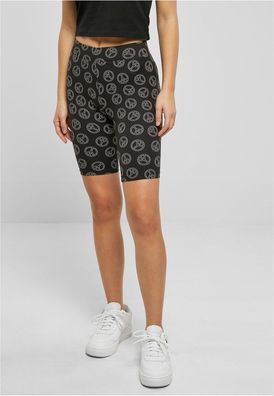 Urban Classics Damen Ladies Soft AOP Cycle Shorts