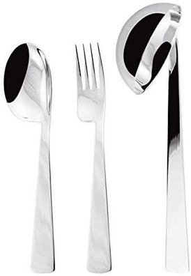 Sambonet Conca Giò Ponti Edelstahl Rostfrei Servierbesteck 3tlg. S0091-S00055-5253