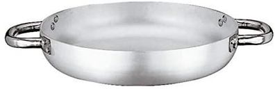 Sambonet Serie 6100 Aluminium/2 Griffe Pfanne 45 cm P0033-P00109-16115-45