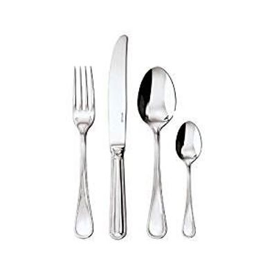 Sambonet Contour Edelstahl versilbert Menuebesteck 4tlg. S0008-S00014-52701-97