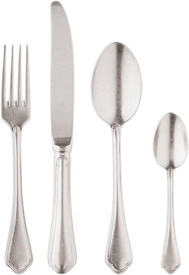 Sambonet Filet Toiras Vintage Edelstahl Antik Besteck 24tlg. Vh. 52456-81