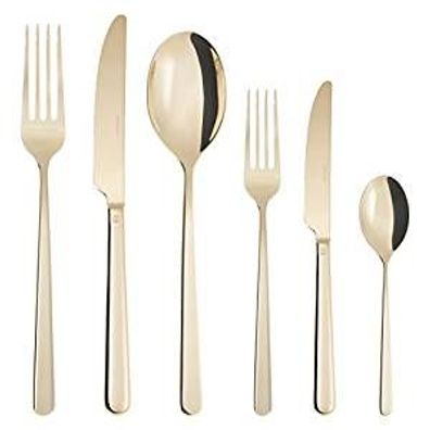 Sambonet Linear Edelst./PFD Champag. Besteck 72tlg. Vh. S0025-S00549-52713P79