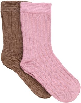 Minymo Kinder Socken Ankle sock-rib (2-pack)