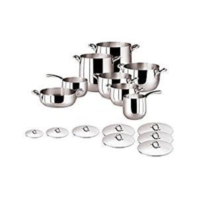Sambonet Kikka Edelstahl Rostfrei Kochtopfset 16tlg. S0020-S00055-51700-16
