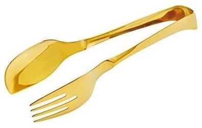 Sambonet Living Edelstahl/PVD Gold Vorlegezange 26 cm 52750G69