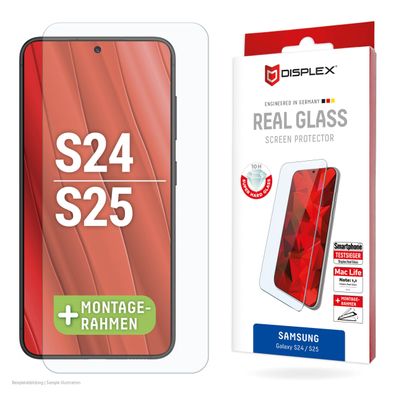 Displex Panzerglas Samsung Galaxy S24, Galaxy S25