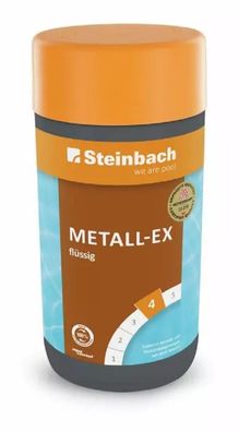 Metall-Ex, flüssig, 1l, Poolpflege gegen Metallablagerung, Wasserpflege