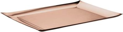 Sambonet Linea Q Edelstahl/PVD Rum Tablett 43x28 55520U43