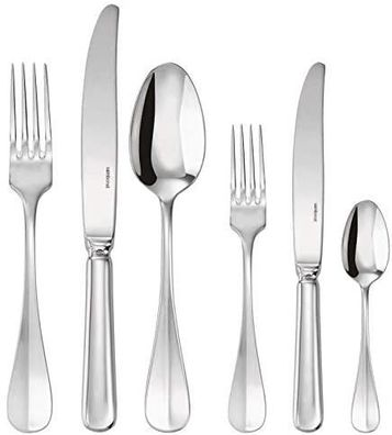 Sambonet Baguette Edelstahl versilbert Besteck 72tlg. Hh.O. 52786-78