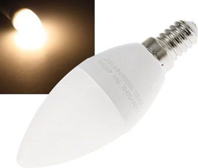 LED Kerzenlampe E14 5Watt 400 Lumen "K50" 3000k Warmweiß