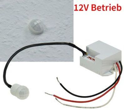 Mini Einbau Bewegungsmelder 12V DC LED