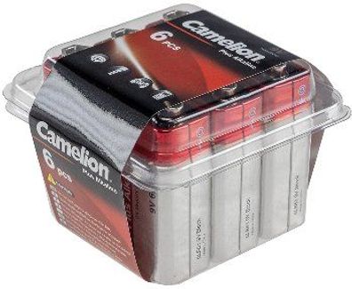 Camelion 11100622 - Alkaline Batterien Box 6LF22/9Volt Block