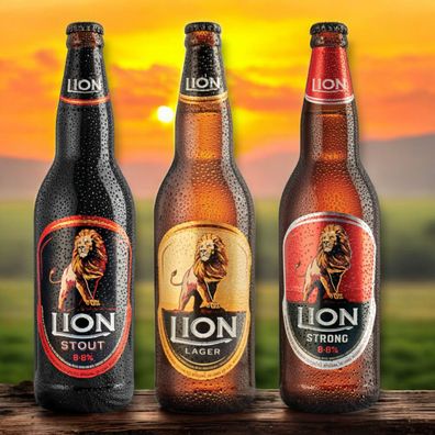 Lion Bier Mix – Drei kraftvolle Geschmacksrichtungen aus Sri Lanka 24 x 0,65 L