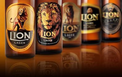 Lion Lager – Erfrischendes Lager aus Sri Lanka mit 24 x 0,65L 4,8% Vol. Flasche