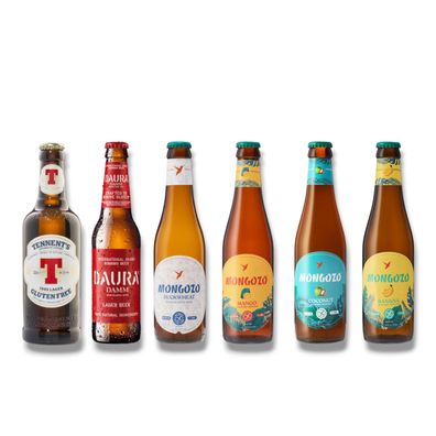 Glutenfreies Bier-Set XXL: Tennent’s , Daura Damm &Mongozo 0,33l 6 x 0,33 L