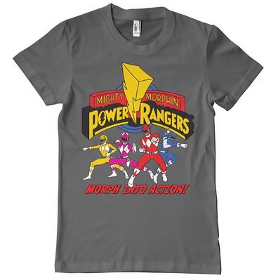 Power Rangers Morph Into Action T-Shirt