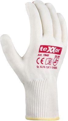 teXXor Feinstrick-Handschuhe Baumwolle/Nylon (12 Stück) 1946