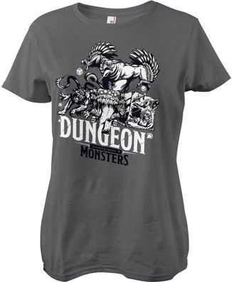 Dungeons & Dragons Damen D&D Dungeon Monsters Girly Tee