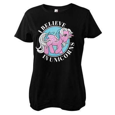 My Little Pony Damen I Believe In Unicorns Girly Tee