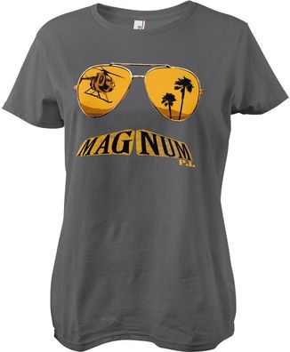 Magnum P.I. Damen Shades Girly Tee