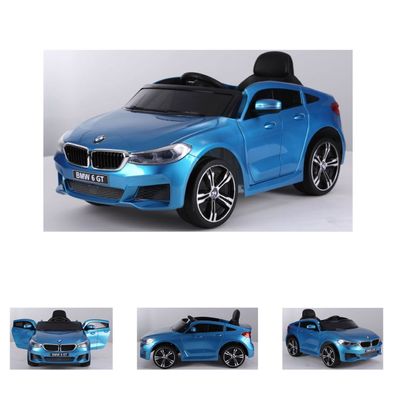 ES-Toys Kinder Elektroauto BMW 6GT, EVA-Reifen, MP3, Softstart, bis 6 km/h