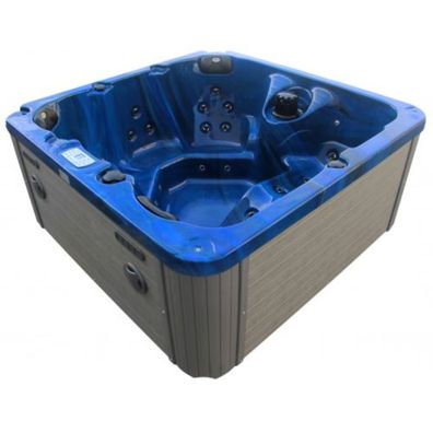 Sanotechnik Whirlpool Outdoor PALMA blue 190x190x86 cm Ozon Massage