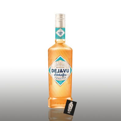 Deja Vu Oriental Alkoholfrei Aperitif – Unter 0,5% Vol., 0,7 l- [Enthält Sulfit