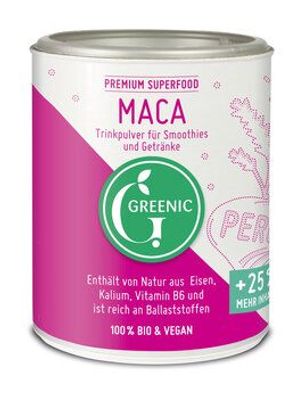 Greenic Maca Superfood Trinkpulver 150g