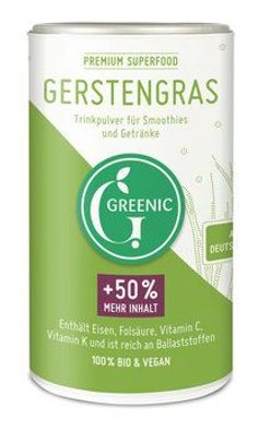 Greenic Gerstengras Superfood Trinkpulver 150g