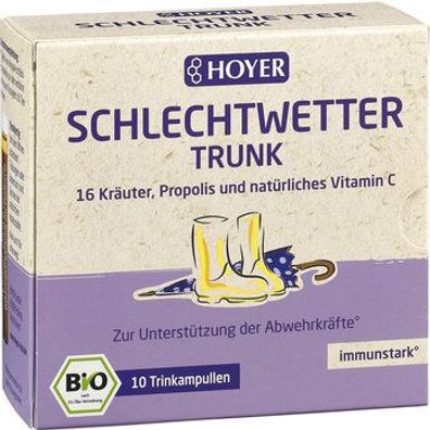 HOYER Schlechtwetter-Trunk Trinkampullen 100ml