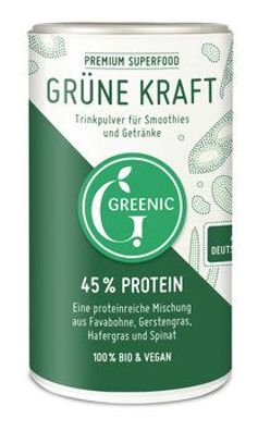 Greenic Grüne Kraft Superfood Trinkpulver Mischung 150g