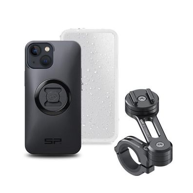 SP-CONNECT Moto Bundle fixed on Handlebar - iPhone 13 Mini