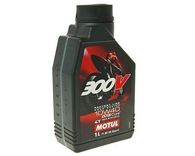 4-Takt Motorenöl Motul 300V Factory Line Road Racing 4T 10W40 1 Liter