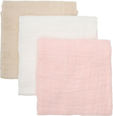 Pippi Babywear Kinder Windel Organic Cloth Muslin (3-Pack) 6668