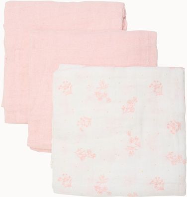 Pippi Babywear Kinder Windel Organic Cloth Muslin (3-Pack) 6669
