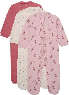 Pippi Babywear Kinder Schlafanzug Nightsuit W/F with Zipper AOP 1370