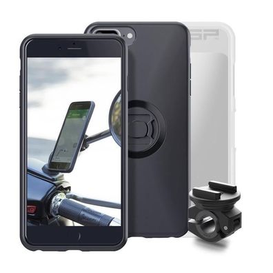 SP-CONNECT Moto Bundle fixed on Mirror iPhone 8 + /7 + /6S+/6