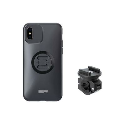 SP-CONNECT Moto Bundle fixed on Mirror iPhone X/XS/11Pro