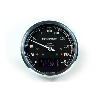 motogadget Tachometer Chronoclassic speedo Dark Edition