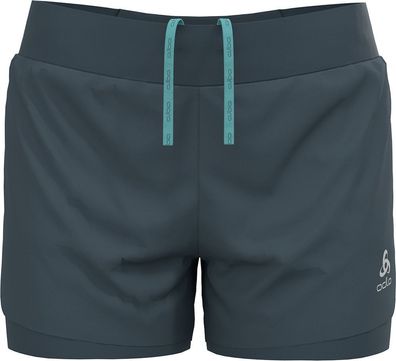 Odlo Damen 2-In-1 Shorts Zeroweight 3 Inch 322561