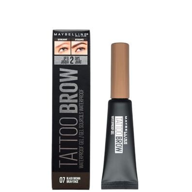 Maybelline/Tattoo Brow "Waterproof Gel" 07 Black Brown 5ml/Augenbrauenfarbe